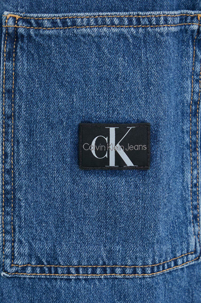 Calvin Klein Jeans Дънкова риза от памук - Pepit.bg