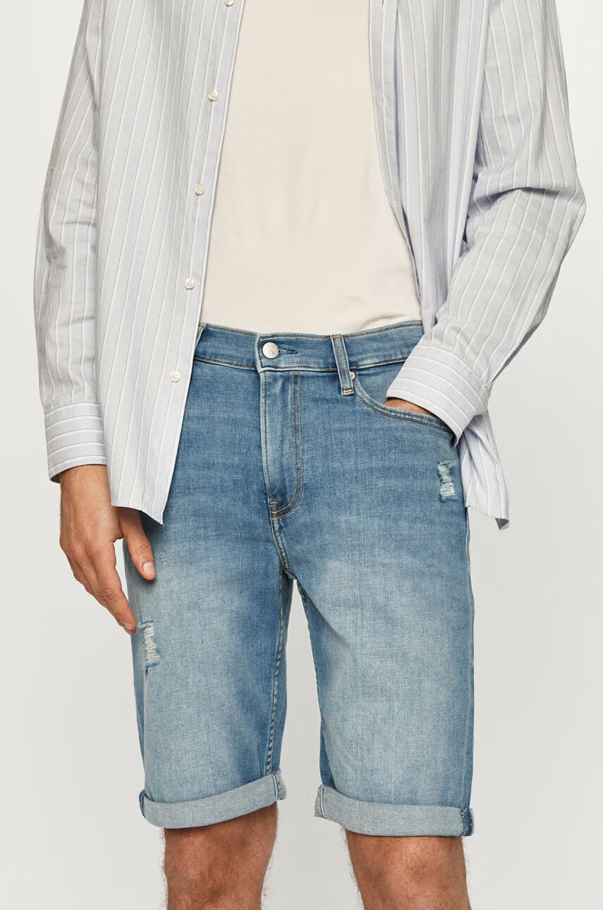 Calvin Klein Jeans Дънкови Къс панталон - Pepit.bg