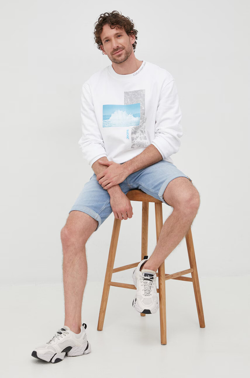 Calvin Klein Jeans Дънкови къси панталони - Pepit.bg