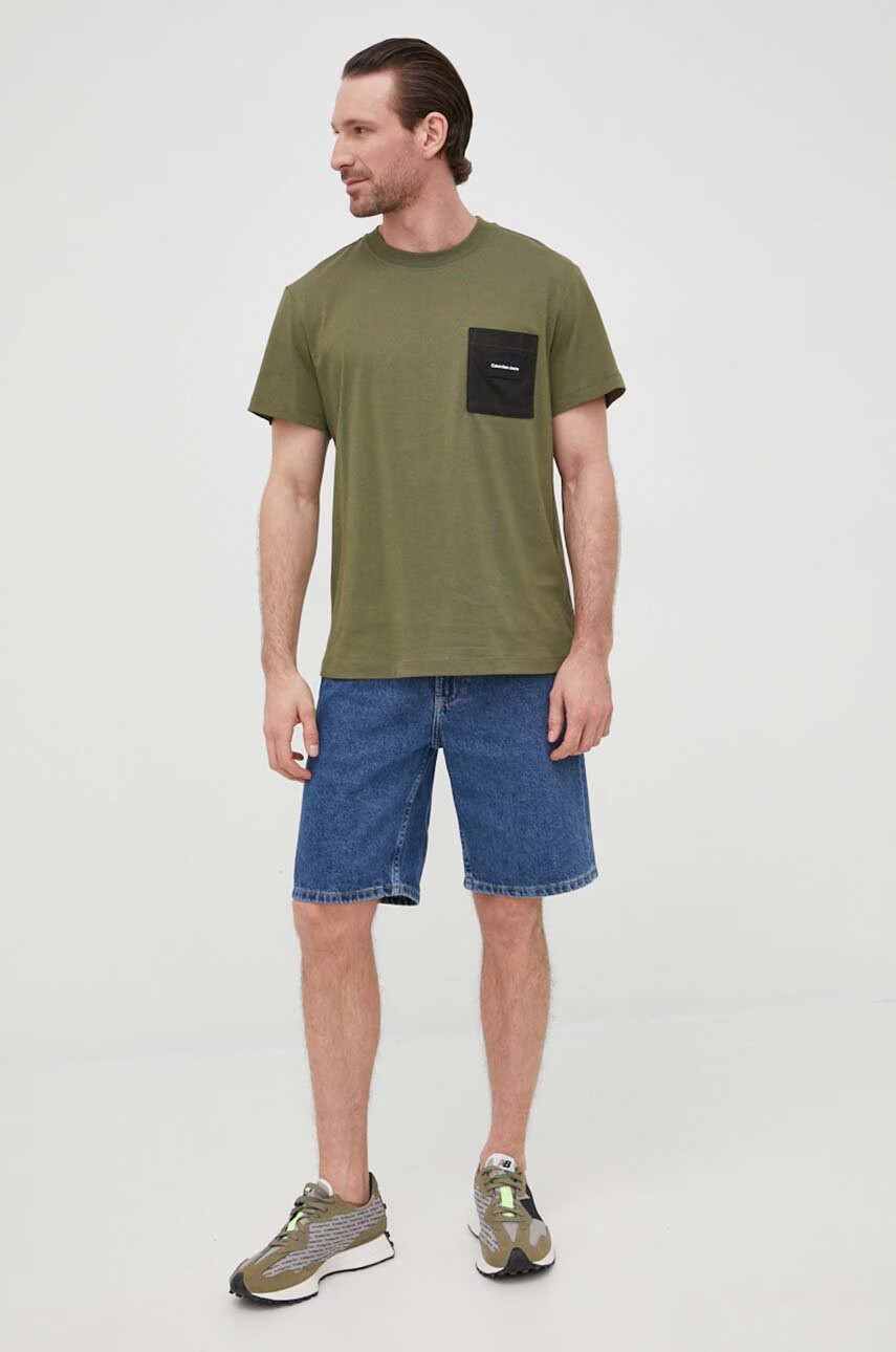 Calvin Klein Jeans Дънкови къси панталони - Pepit.bg