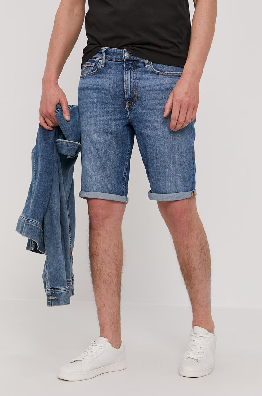 Calvin Klein Jeans Дънкови Къс панталон - Pepit.bg