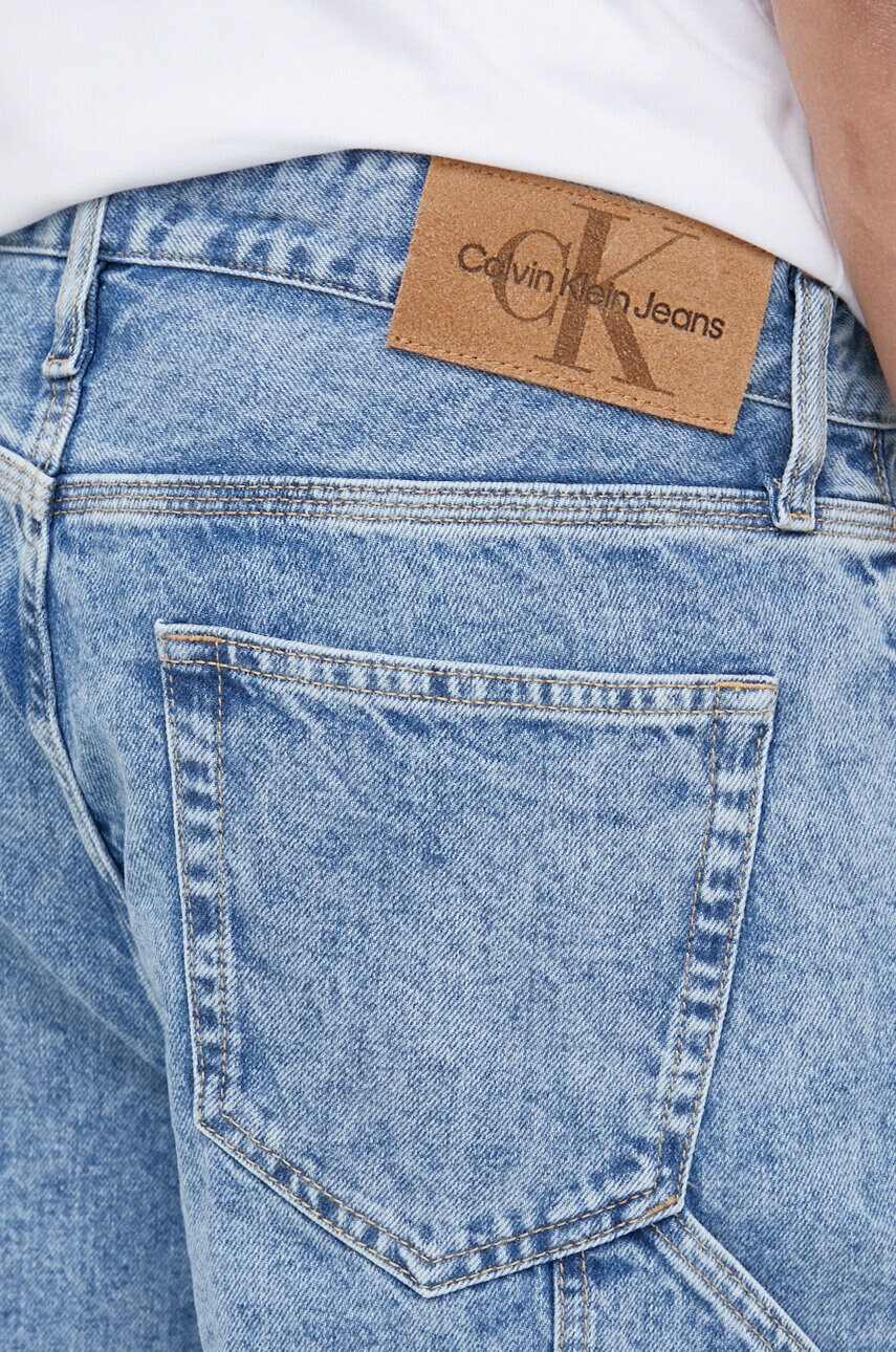 Calvin Klein Jeans Дънкови къси панталони в синьо - Pepit.bg