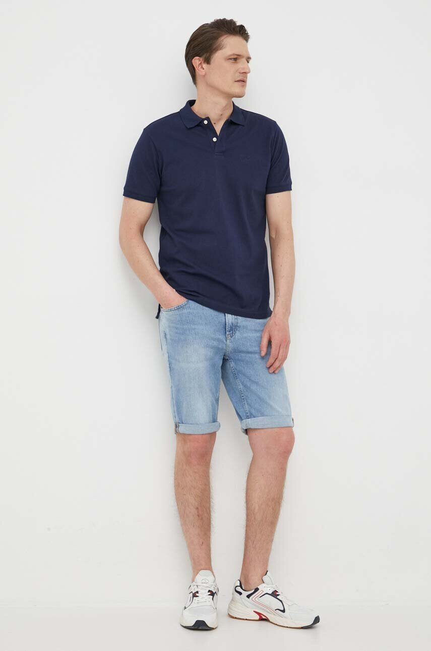 Calvin Klein Jeans Дънкови къси панталони в синьо - Pepit.bg