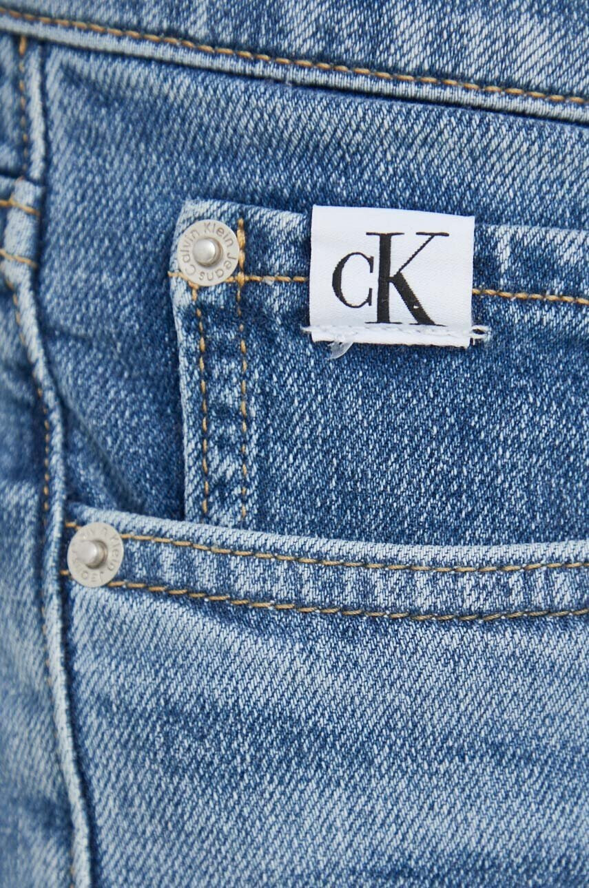 Calvin Klein Jeans Дънкови къси панталони в синьо - Pepit.bg