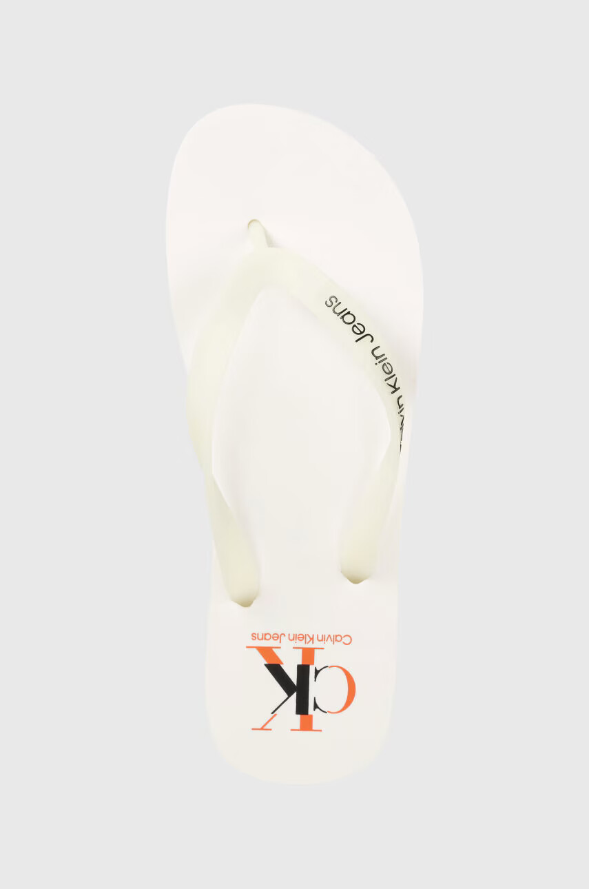 Calvin Klein Jeans Джапанки BEACH SANDAL AOP в черно YM0YM00656 - Pepit.bg