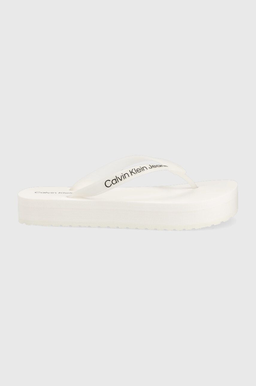 Calvin Klein Jeans Джапанки Beach Sandal Flatform - Pepit.bg