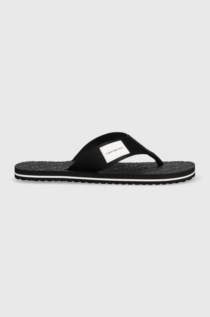 Calvin Klein Jeans Джапанки BEACH SANDAL WOVEN PATCH - Pepit.bg