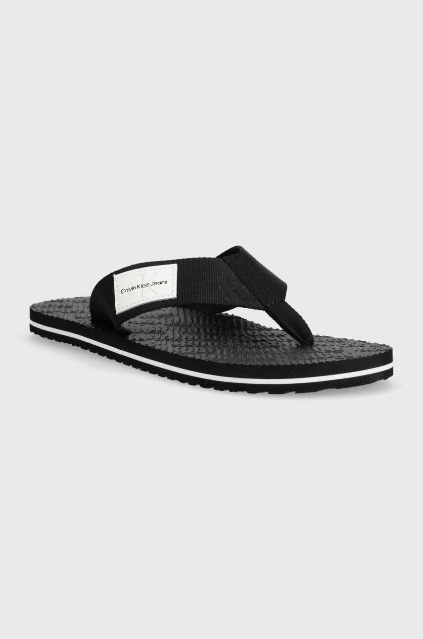 Calvin Klein Jeans Джапанки BEACH SANDAL WOVEN PATCH - Pepit.bg