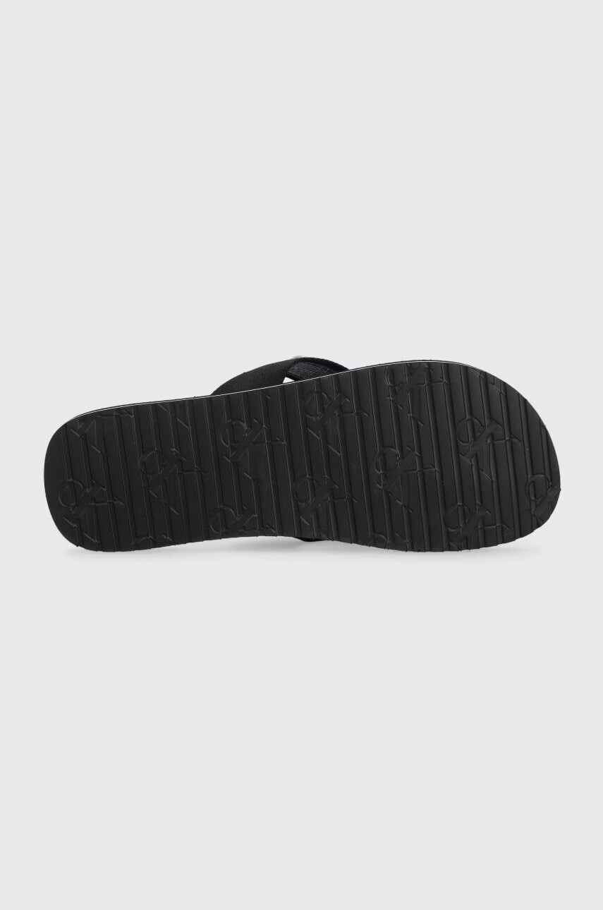 Calvin Klein Jeans Джапанки BEACH SANDAL WOVEN PATCH - Pepit.bg