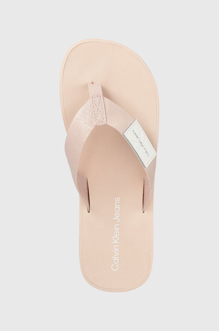 Calvin Klein Jeans Джапанки FLATFORM FLIPFLOP в розово с платформа YW0YW00993 - Pepit.bg