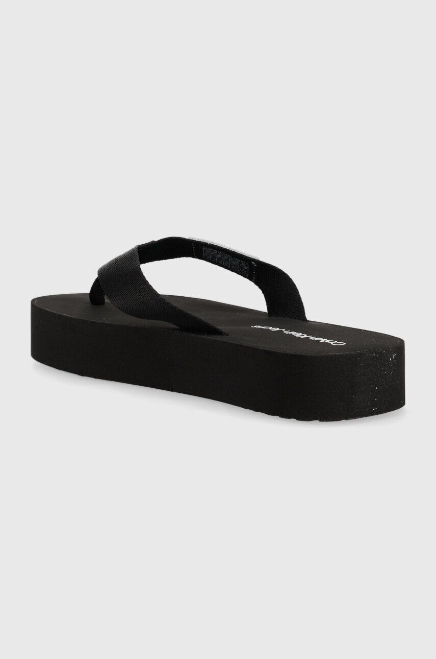 Calvin Klein Jeans Джапанки FLATFORM FLIPFLOP в черно с платформа YW0YW00993 - Pepit.bg