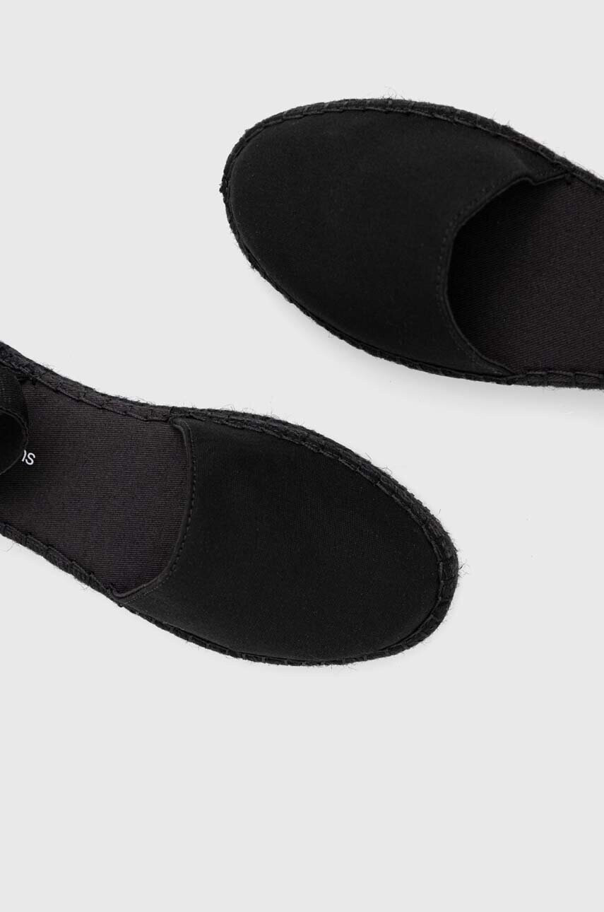 Calvin Klein Jeans Еспадрили ANKLE ESPADRILLE в черно YW0YW01027 - Pepit.bg