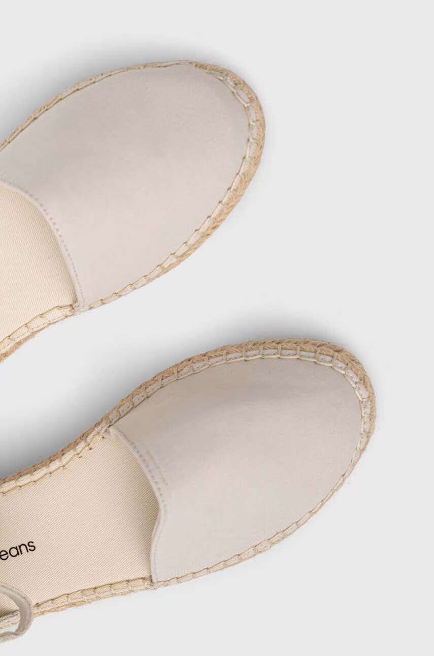 Calvin Klein Jeans Еспадрили ANKLE ESPADRILLE в бежово YW0YW01027 - Pepit.bg