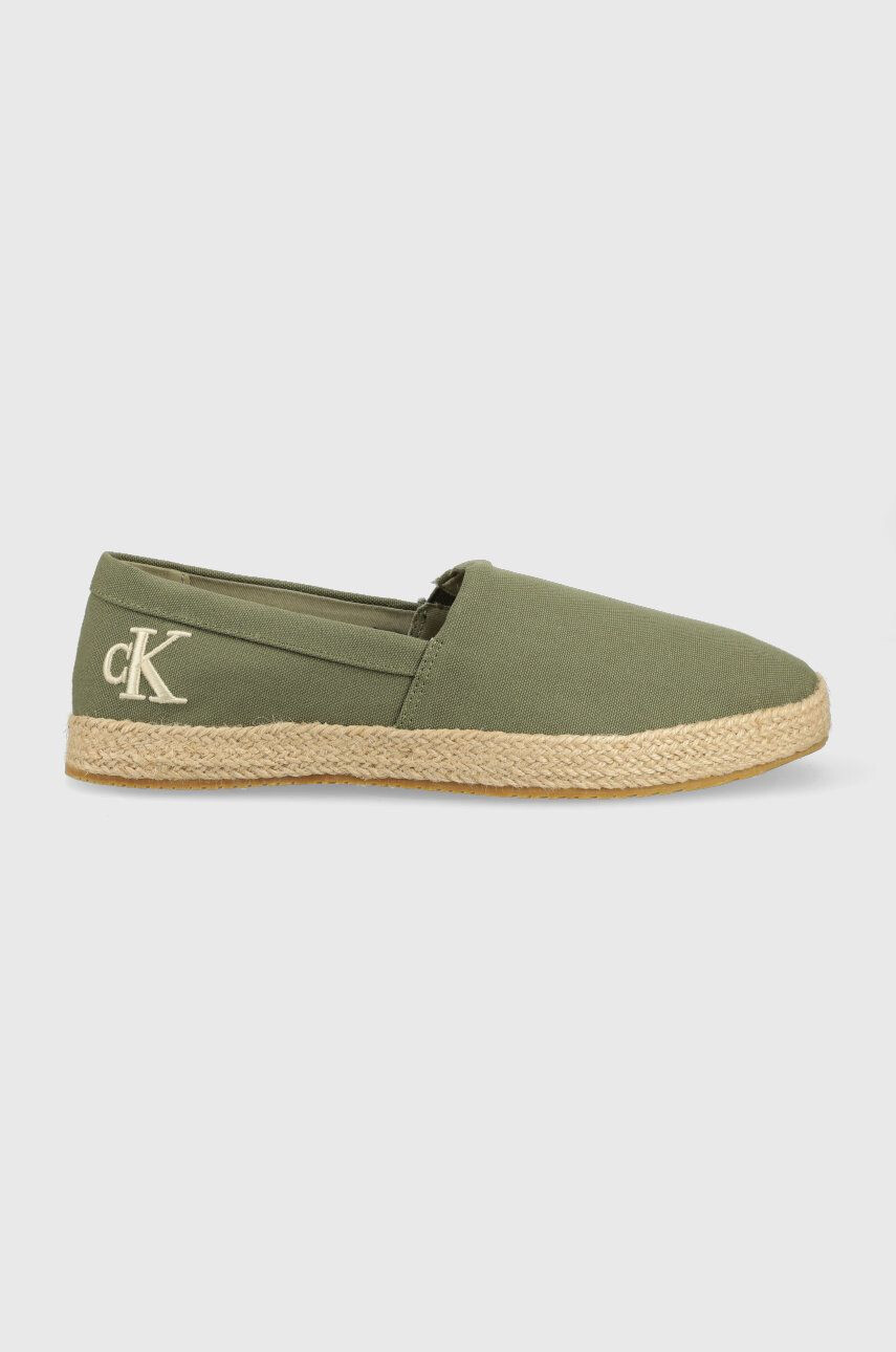 Calvin Klein Jeans Еспадрили Espadrille в зелено - Pepit.bg