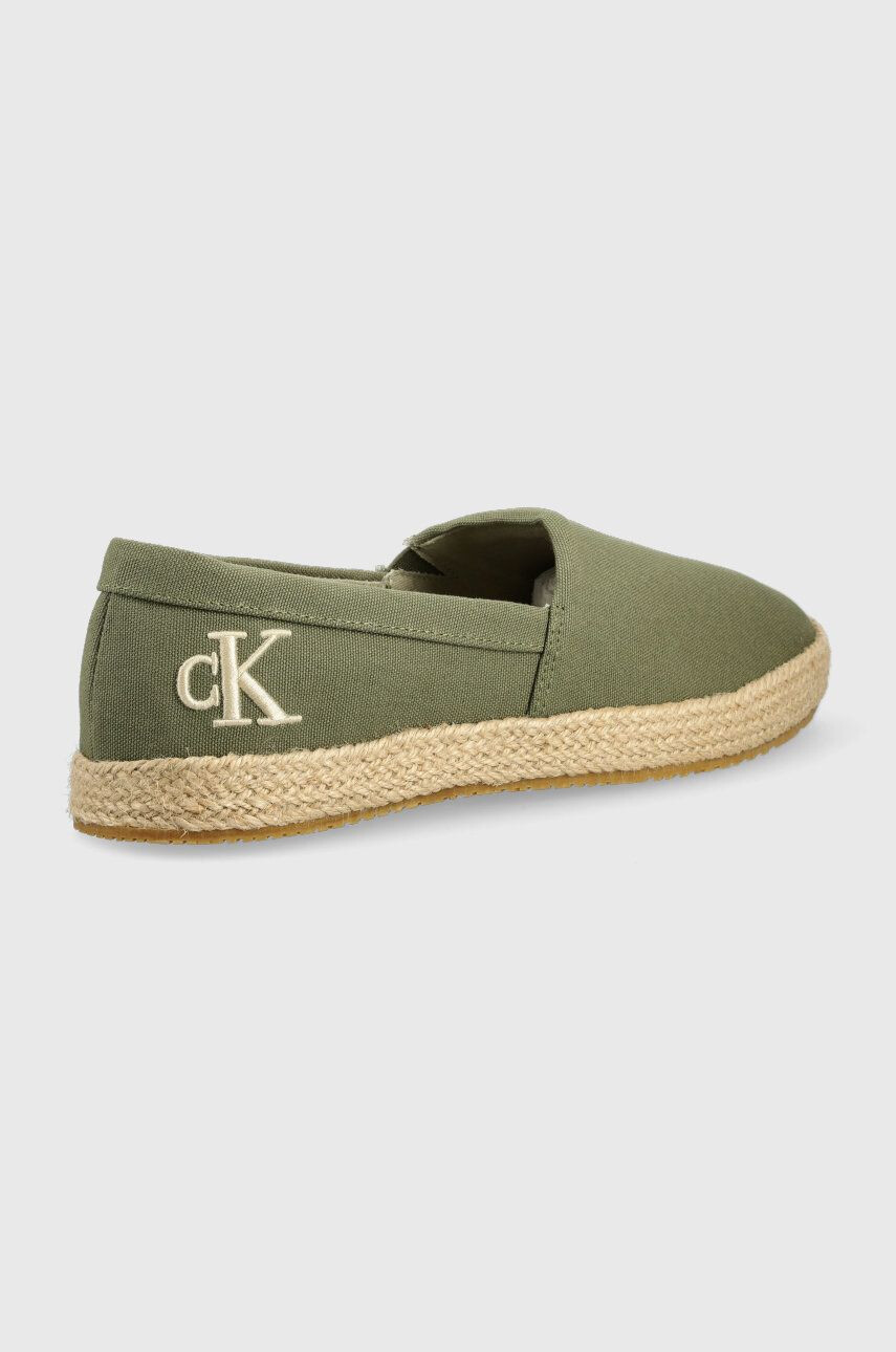 Calvin Klein Jeans Еспадрили Espadrille в зелено - Pepit.bg