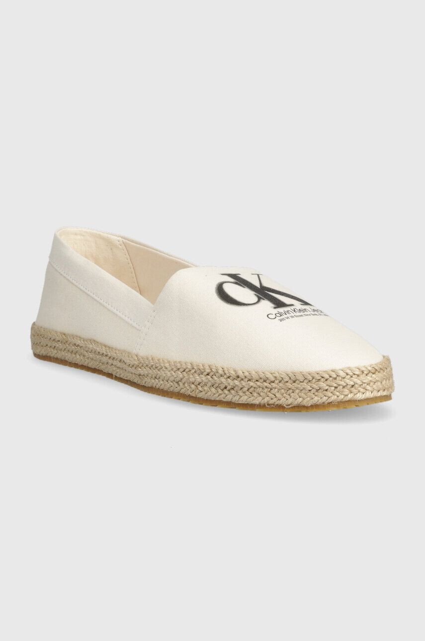 Calvin Klein Jeans Еспадрили ESPADRILLE MONO SEASONAL GR в бежово YW0YW01032 - Pepit.bg