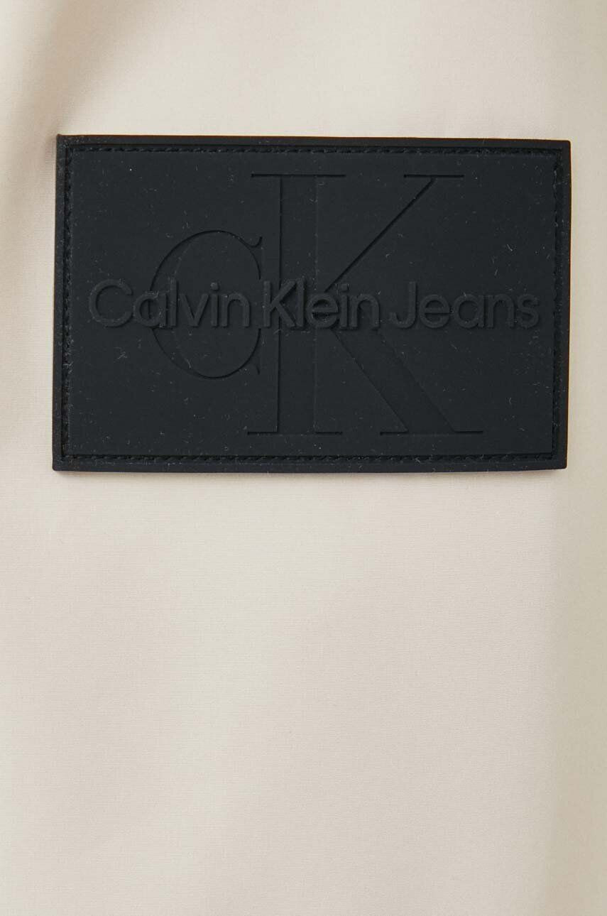 Calvin Klein Jeans Яке в бежово преходен с уголемена кройка - Pepit.bg