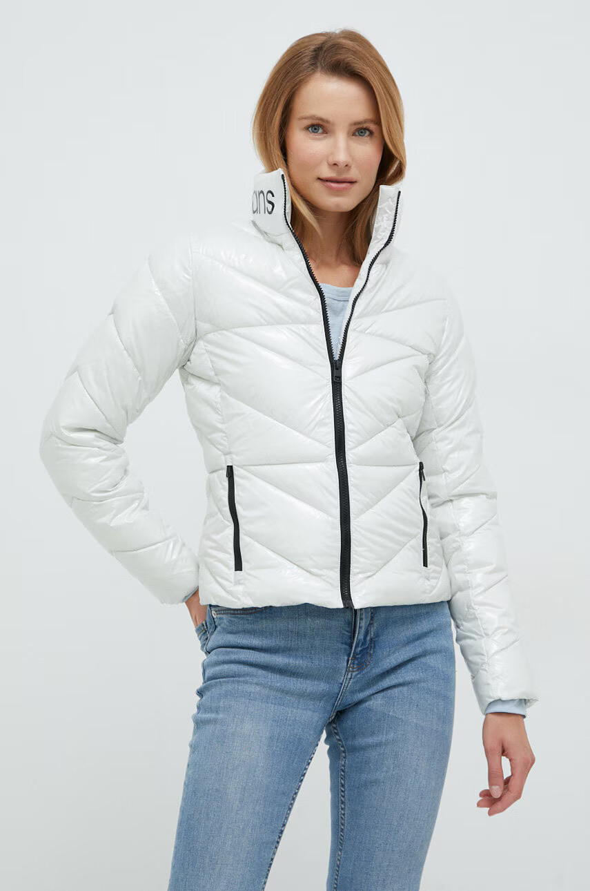 Calvin Klein Jeans Яке в сиво със зимна изолация - Pepit.bg