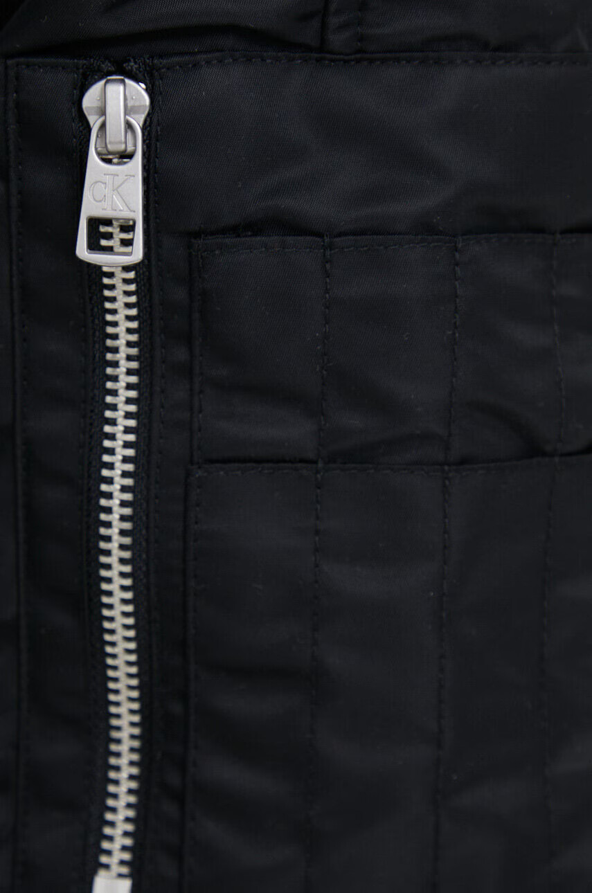 Calvin Klein Jeans Яке бомбър в черно с преходна изолация - Pepit.bg