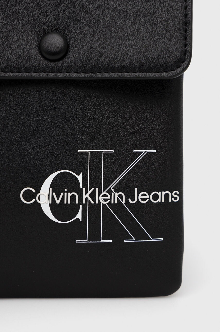 Calvin Klein Jeans Калъф за телефон в черно - Pepit.bg