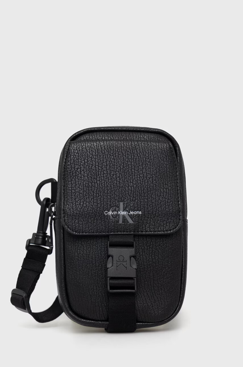 Calvin Klein Jeans Калъф за телефон в черно - Pepit.bg