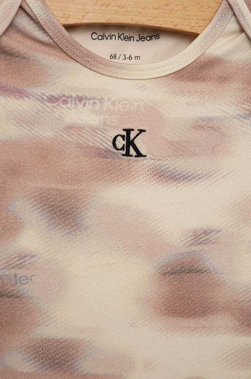 Calvin Klein Jeans Комплект за бебета в бежово - Pepit.bg