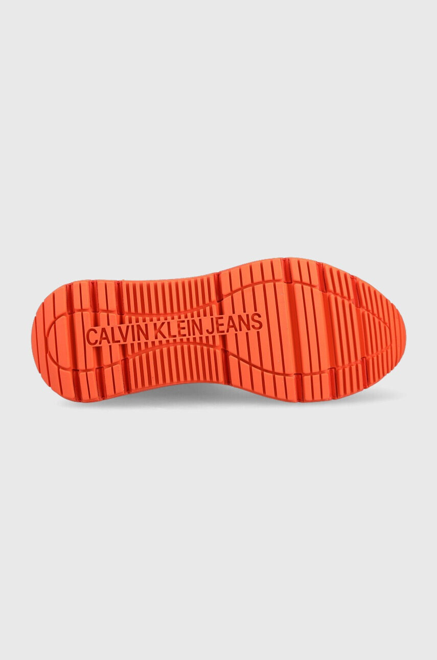Calvin Klein Jeans Кожени боти челси - Pepit.bg