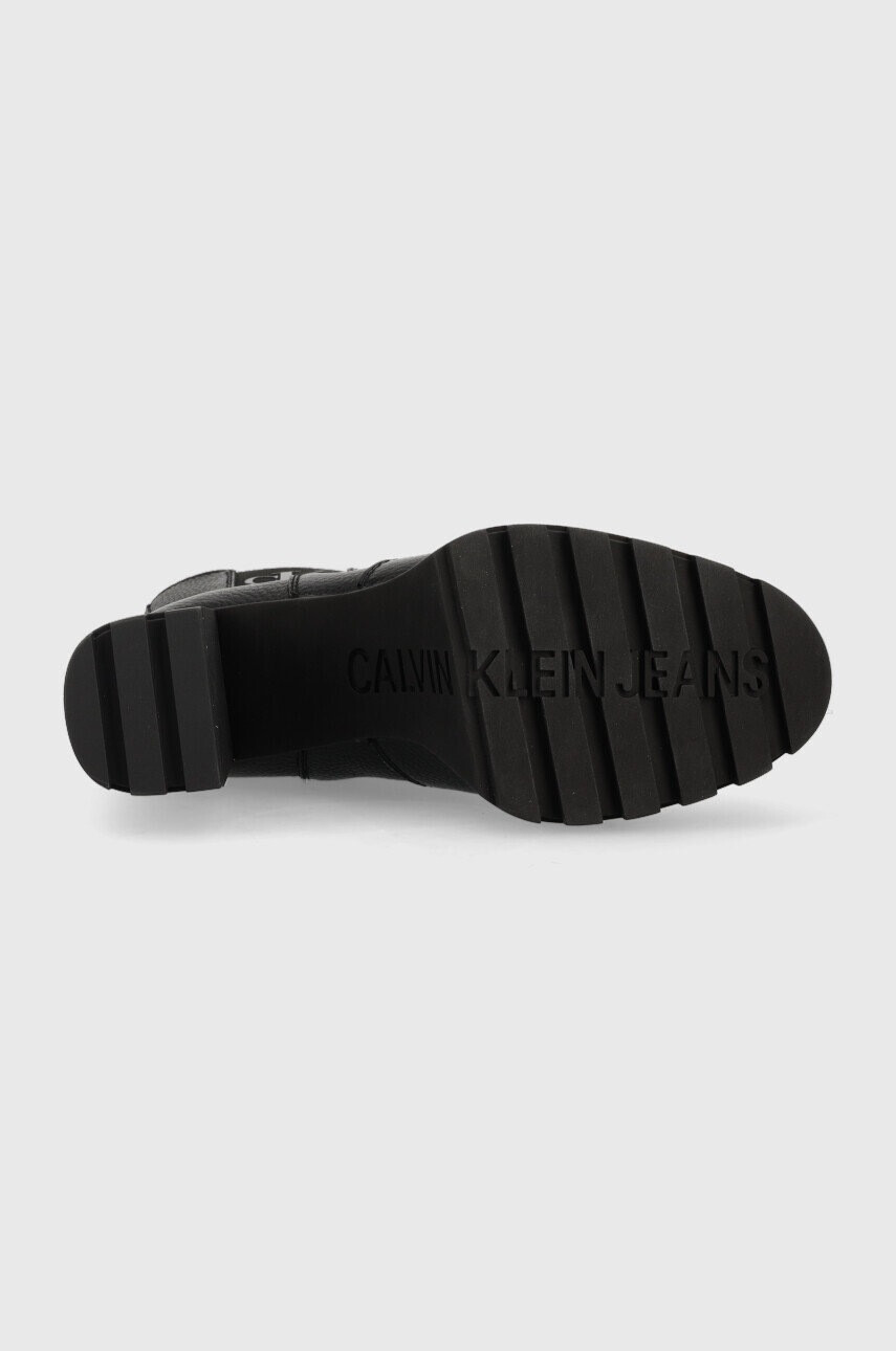 Calvin Klein Jeans Кожени боти челси Platform Boot Chelsea - Pepit.bg