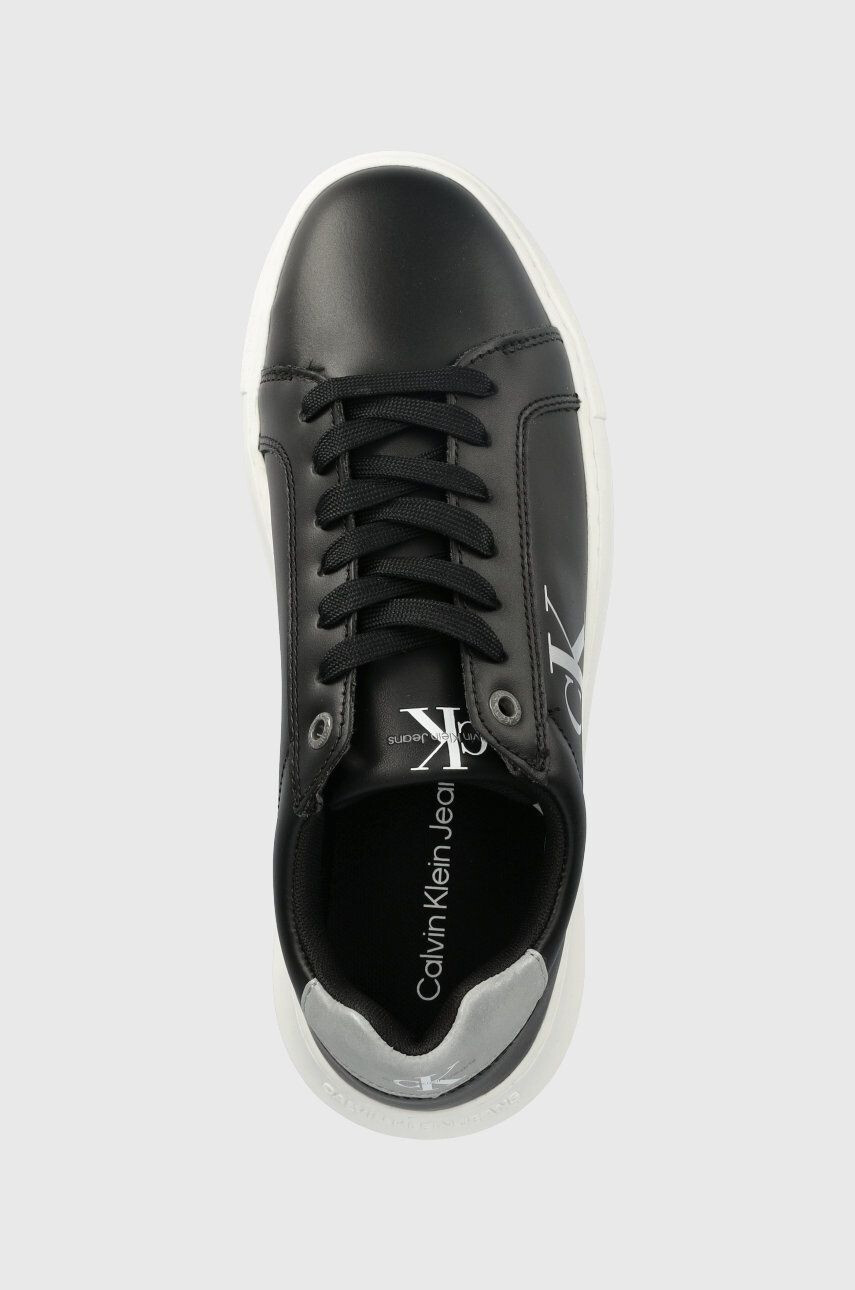 Calvin Klein Jeans Кожени маратонки Chunky Cupsole Laceup Low - Pepit.bg