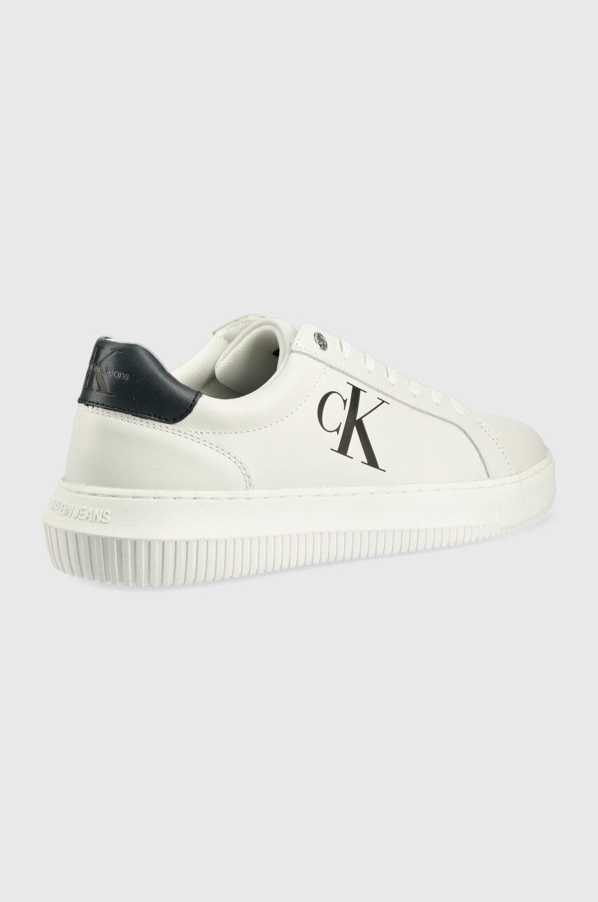 Calvin Klein Jeans Кожени маратонки Chunky Cupsole Laceup Low - Pepit.bg