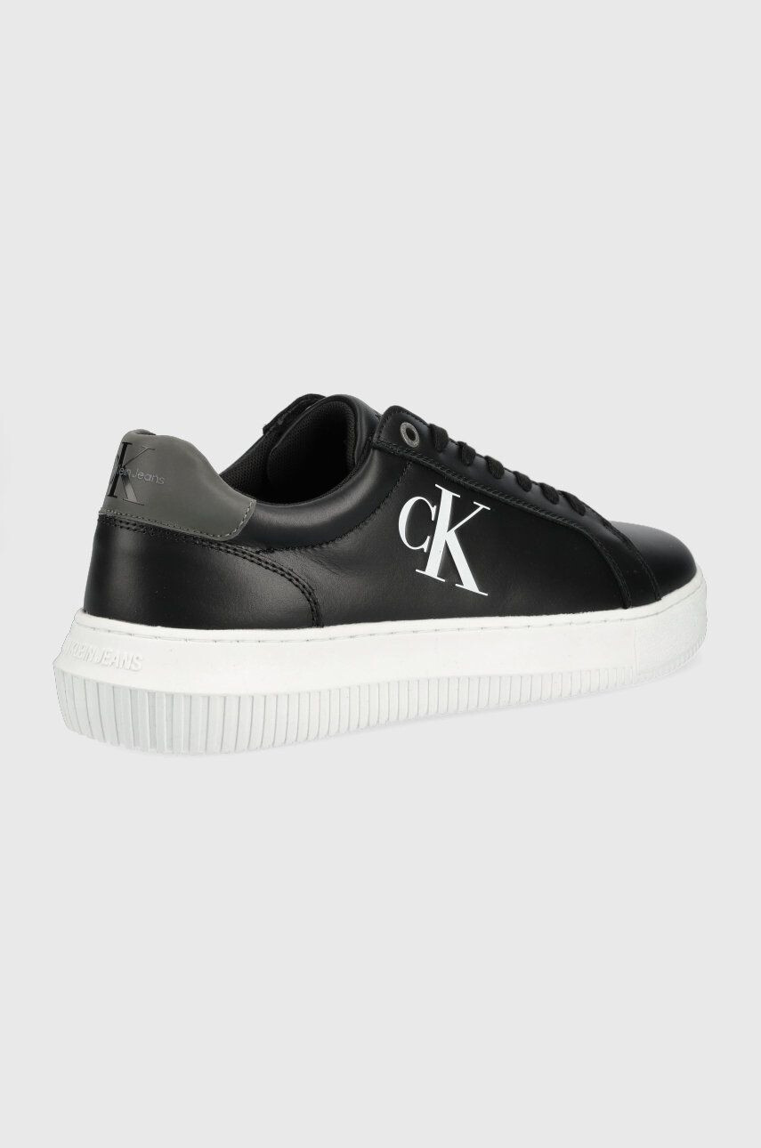 Calvin Klein Jeans Кожени маратонки Chunky Cupsole Laceup Low - Pepit.bg