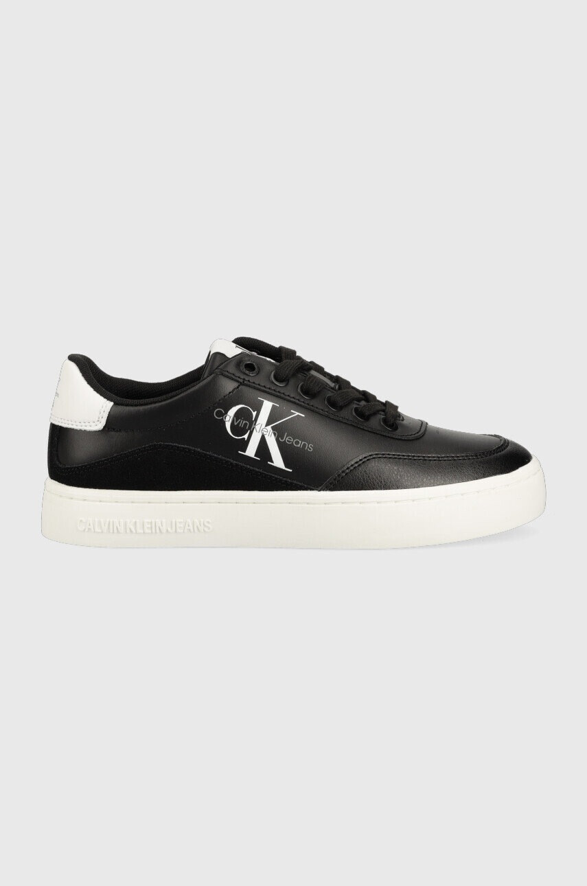 Calvin Klein Jeans Кожени маратонки Classic Cupsole - Pepit.bg