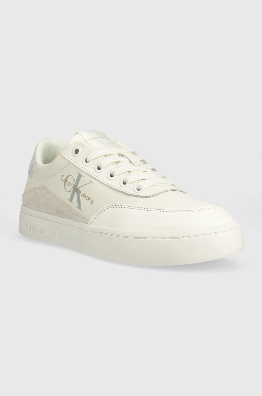 Calvin Klein Jeans Кожени маратонки Classic Cupsole - Pepit.bg