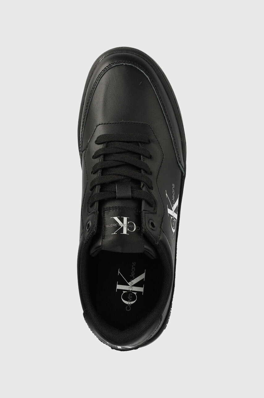 Calvin Klein Jeans Кожени маратонки Classic Cupsole Laceup - Pepit.bg