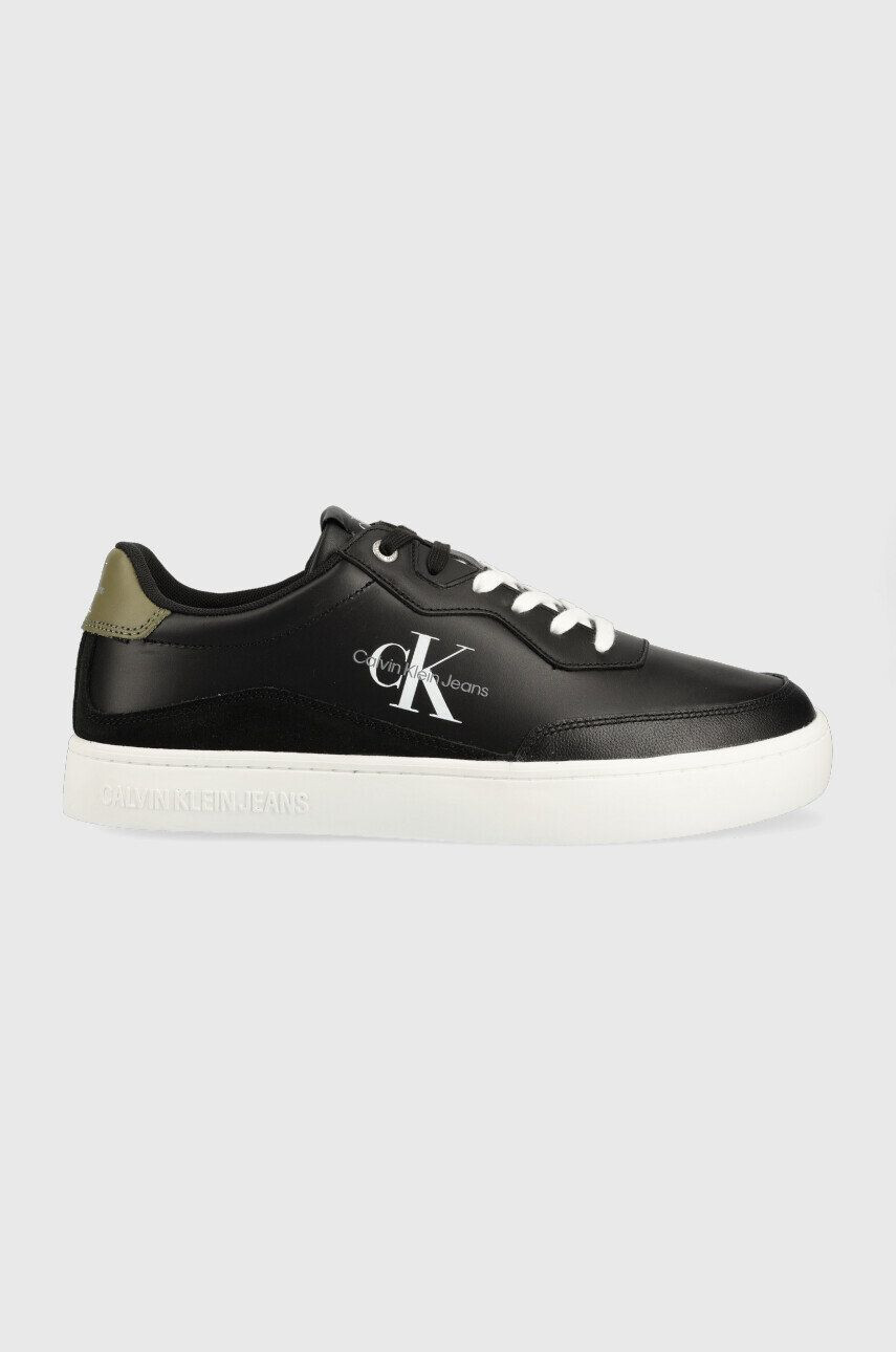 Calvin Klein Jeans Кожени маратонки Classic Cupsole Laceup - Pepit.bg