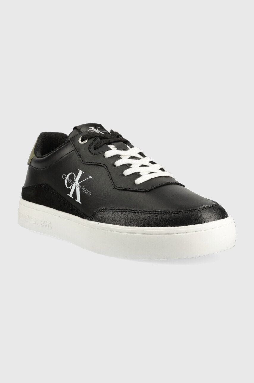 Calvin Klein Jeans Кожени маратонки Classic Cupsole Laceup - Pepit.bg