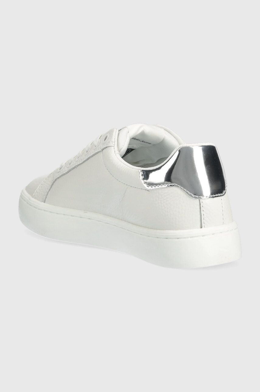 Calvin Klein Jeans Кожени маратонки Classic Cupsole Laceup Low - Pepit.bg