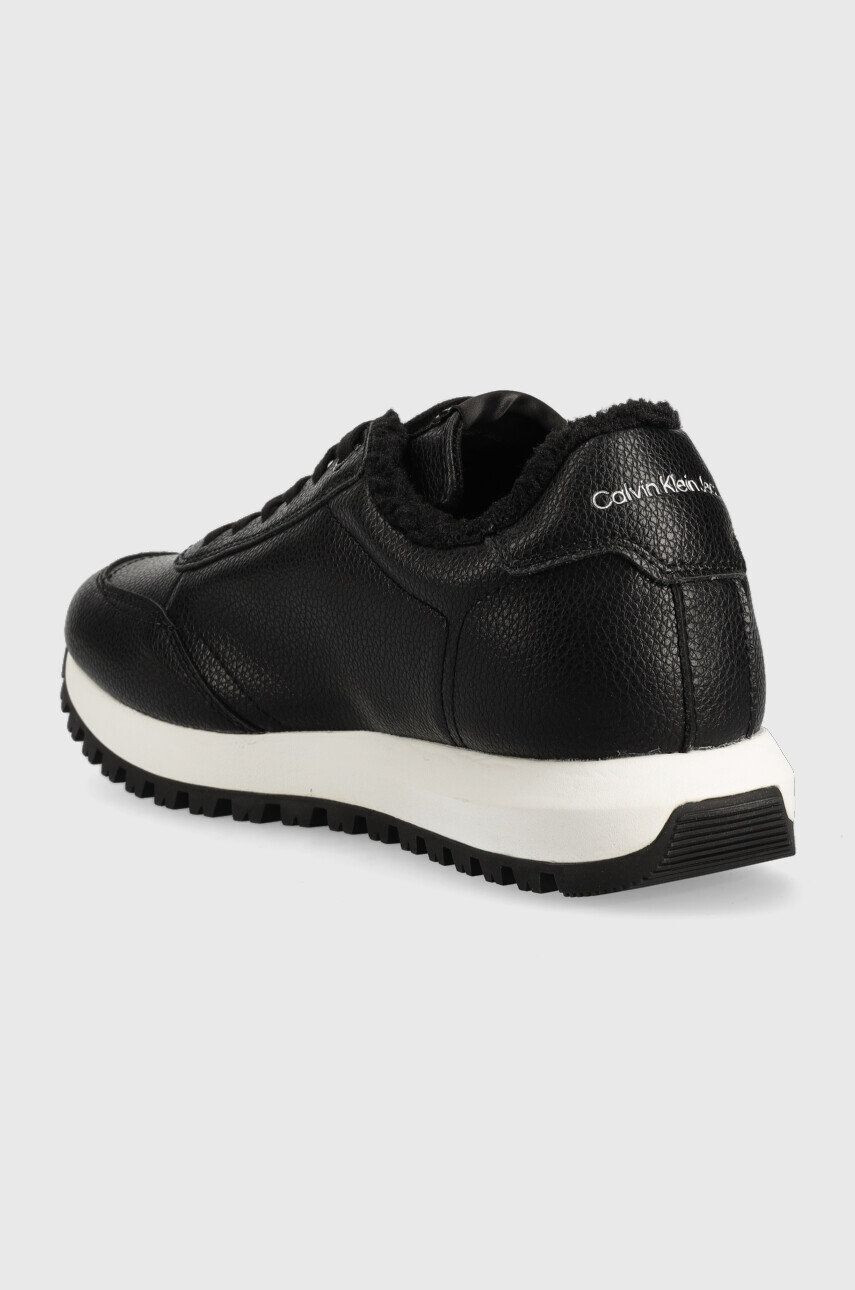 Calvin Klein Jeans Кожени маратонки Toothy Runner Laceup - Pepit.bg