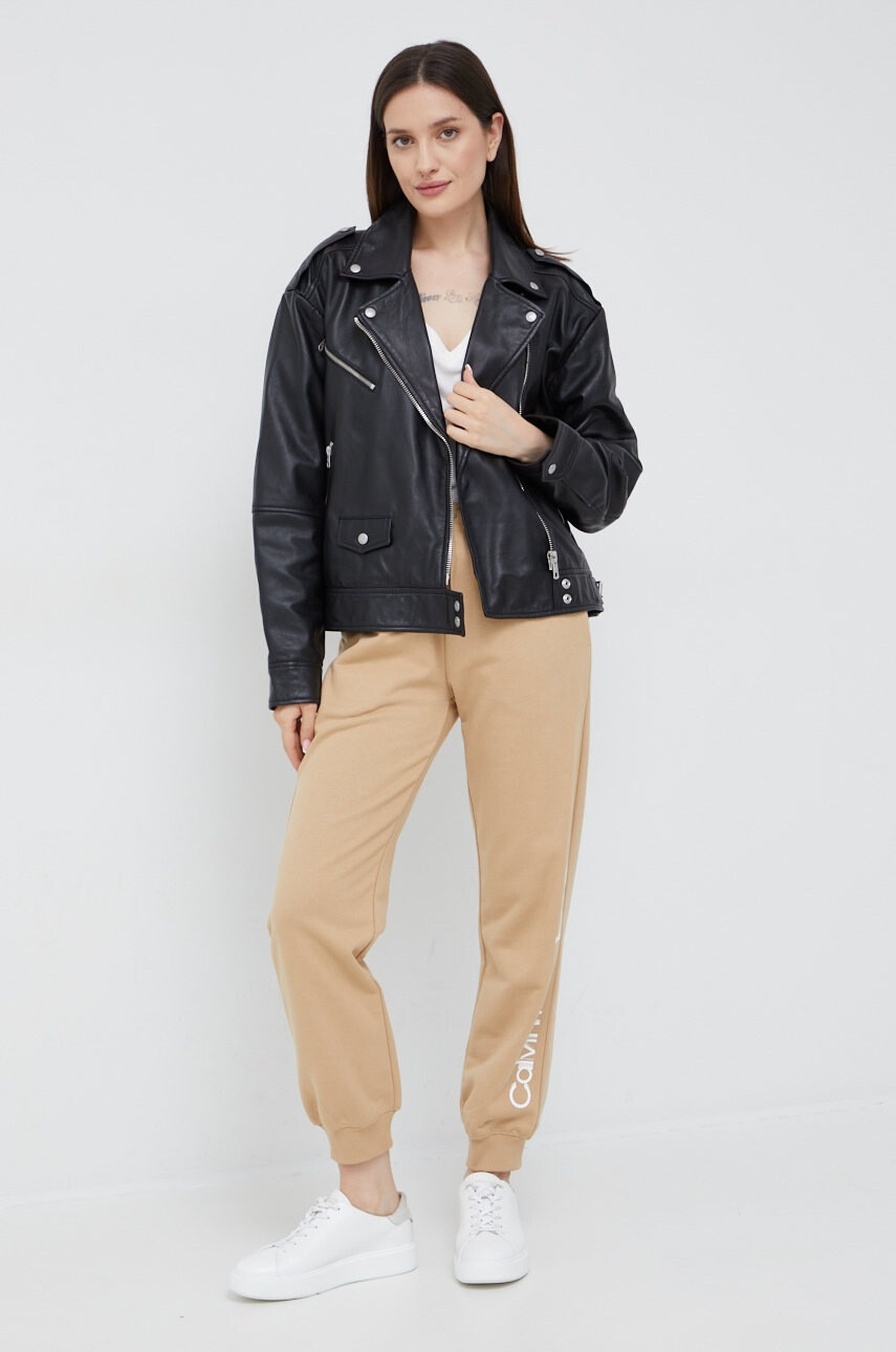 Calvin Klein Jeans Кожено яке - Pepit.bg