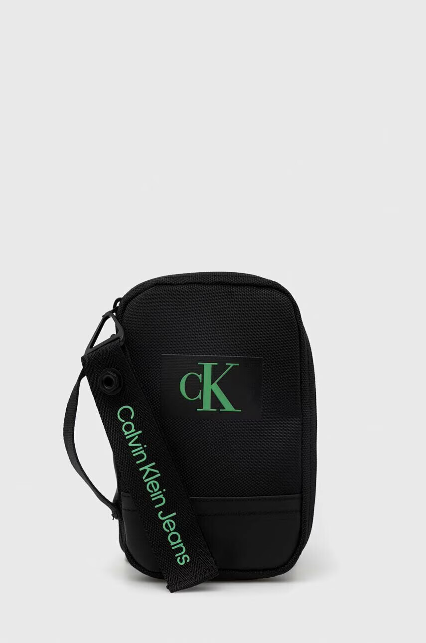 Calvin Klein Jeans Козметична чанта в черно - Pepit.bg
