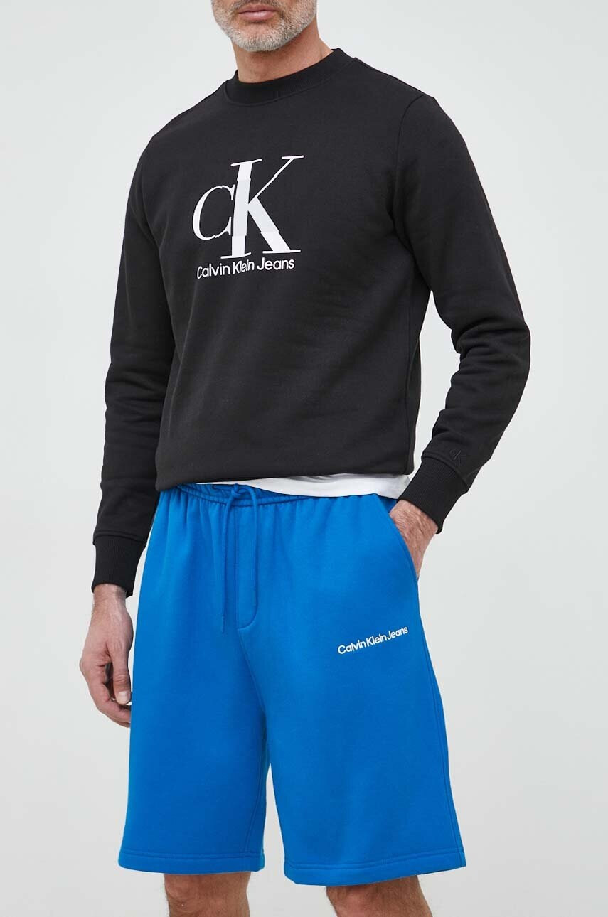 Calvin Klein Jeans Къс панталон в синьо - Pepit.bg