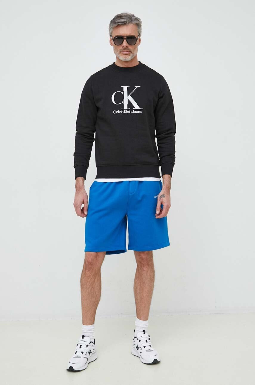 Calvin Klein Jeans Къс панталон в синьо - Pepit.bg