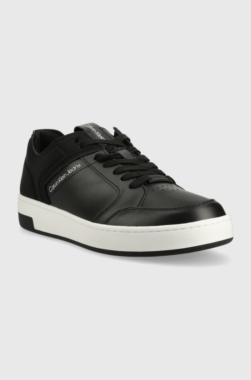 Calvin Klein Jeans Маратонки BASKET CUPSOLE HIGH/LOW FREQ в черно YM0YM00611 - Pepit.bg