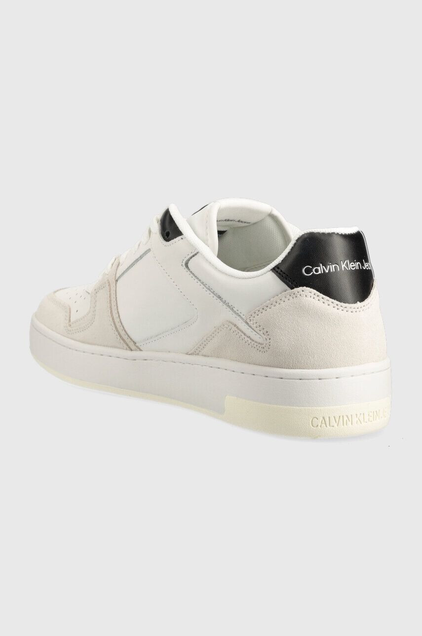 Calvin Klein Jeans Маратонки BASKET CUPSOLE LACEU в бяло YM0YM00709 - Pepit.bg