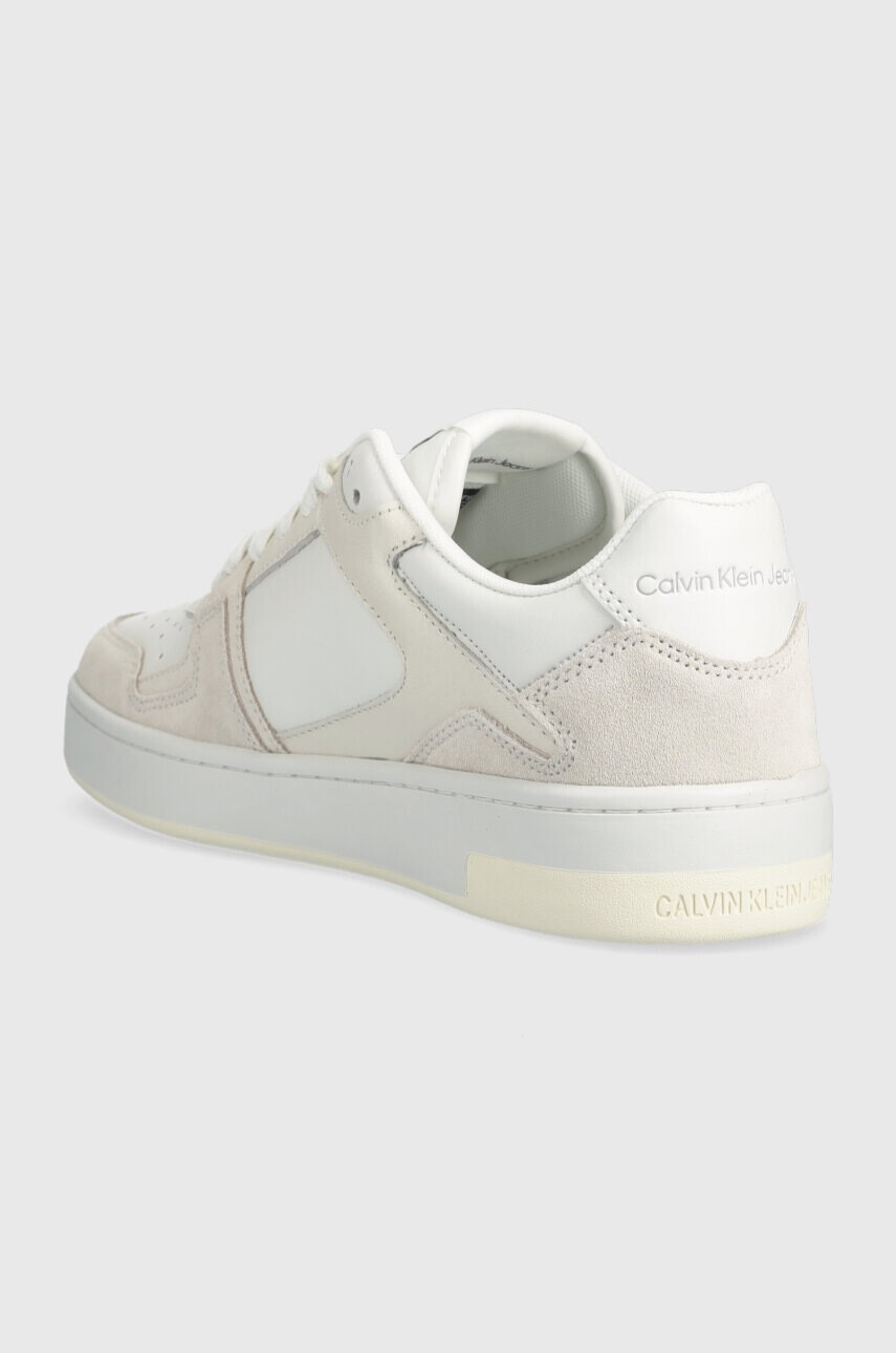 Calvin Klein Jeans Маратонки BASKET CUPSOLE LACEU в бяло YW0YW01273 - Pepit.bg
