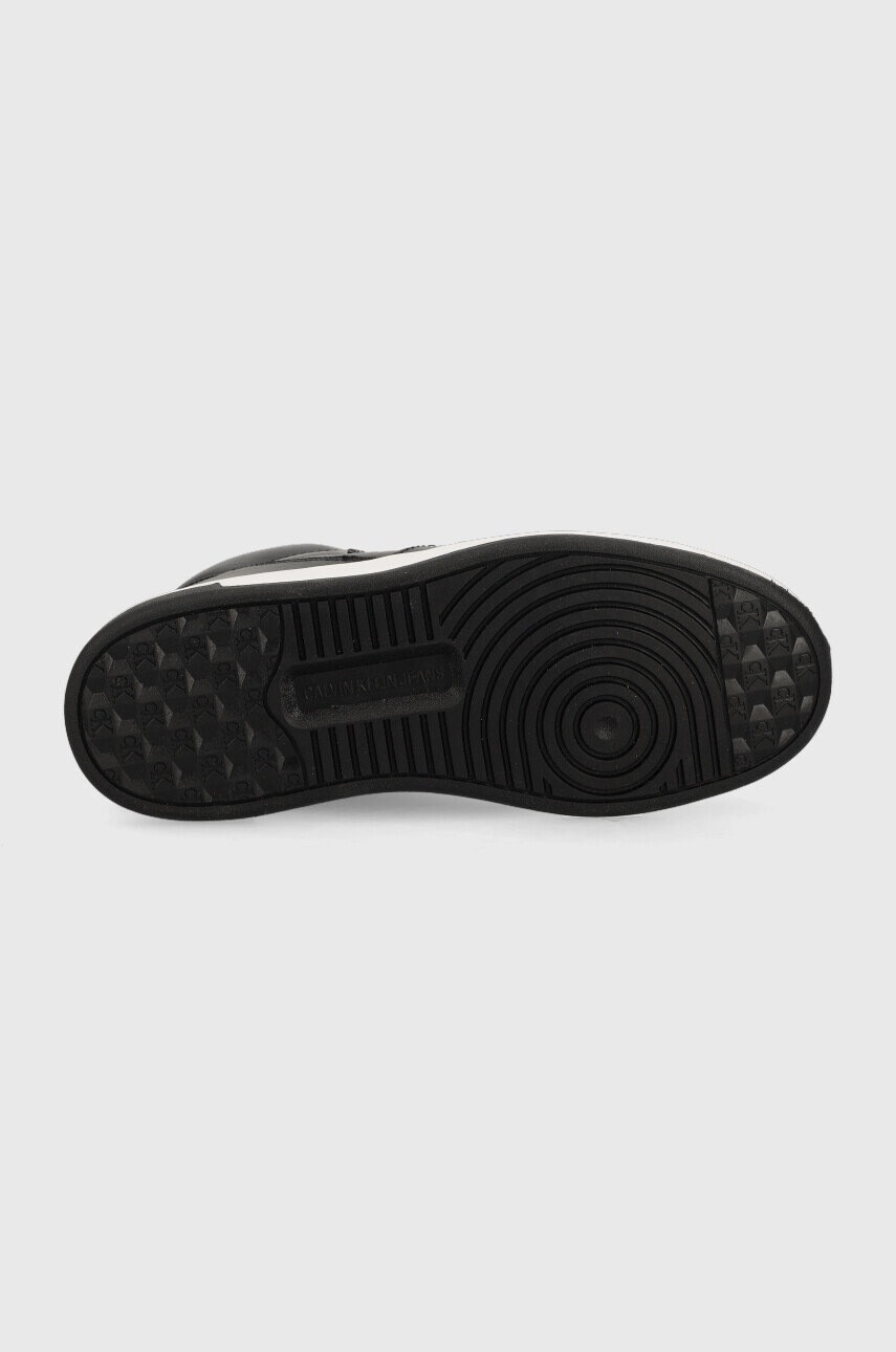 Calvin Klein Jeans Маратонки Basket Cupsole Mid в черно - Pepit.bg