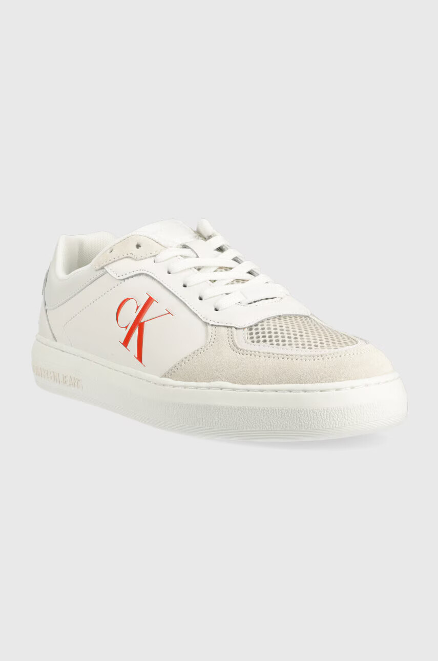 Calvin Klein Jeans Маратонки CASUAL CUPSOLE XRAY в бяло YM0YM00607 - Pepit.bg