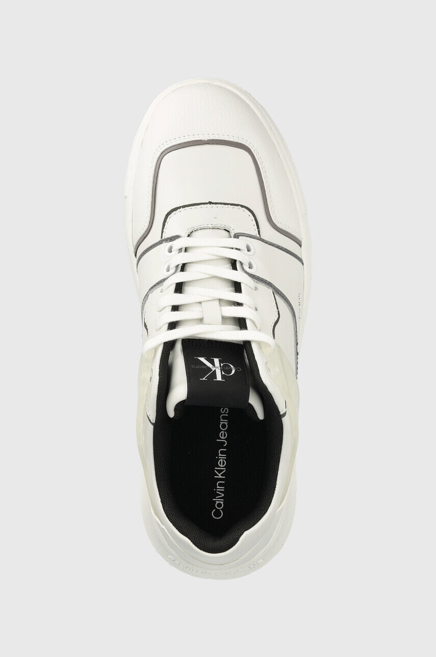 Calvin Klein Jeans Маратонки Chunky Cupsole Laceup Low в бяло - Pepit.bg