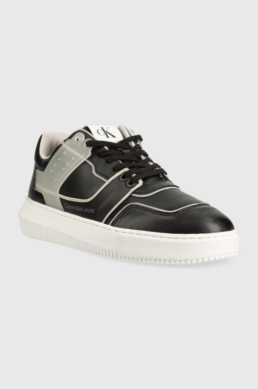 Calvin Klein Jeans Маратонки Chunky Cupsole Laceup Low в черно - Pepit.bg