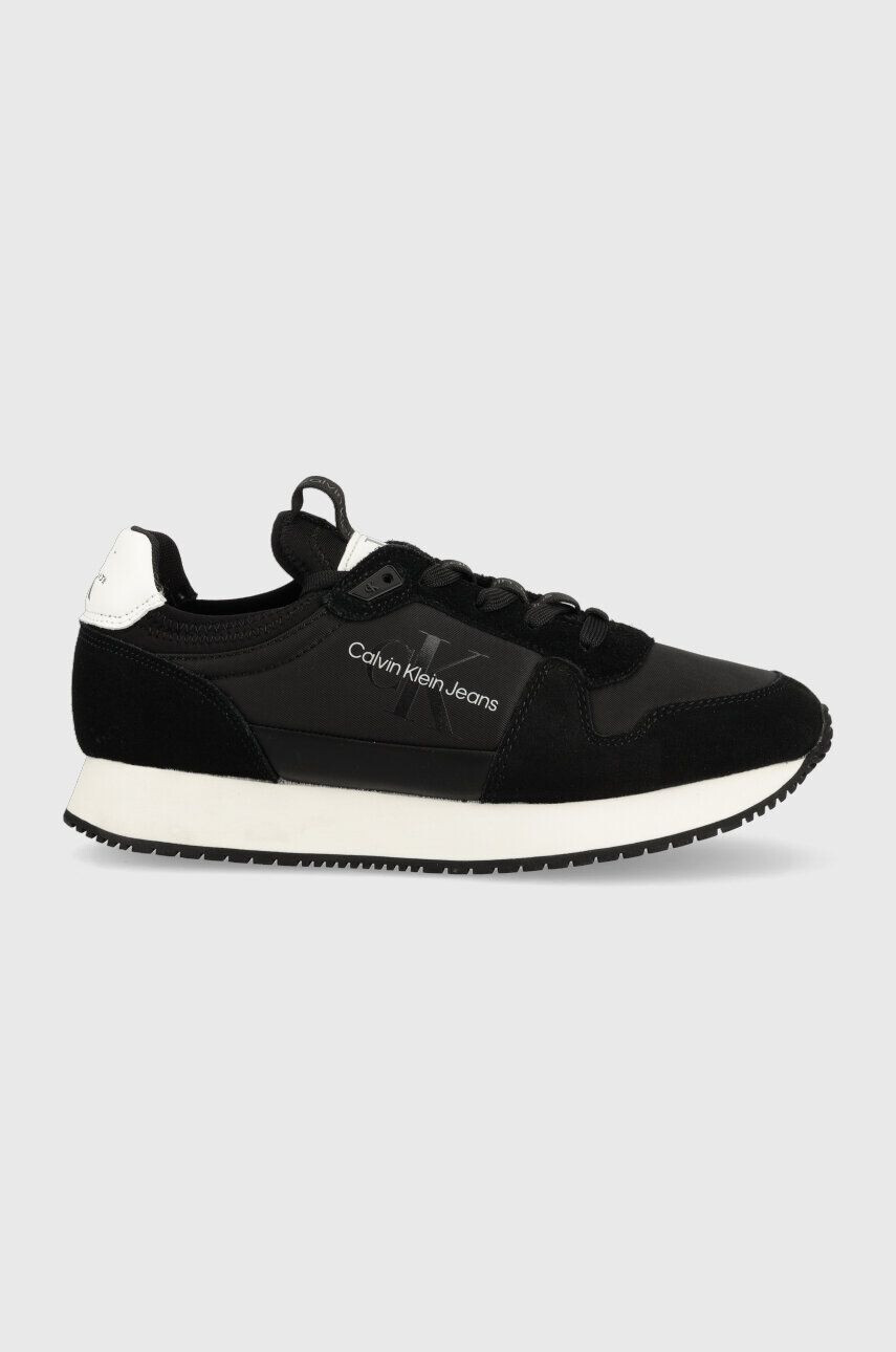 Calvin Klein Jeans Маратонки RETRO RUNNER LACEUP в черно YM0YM00712 - Pepit.bg